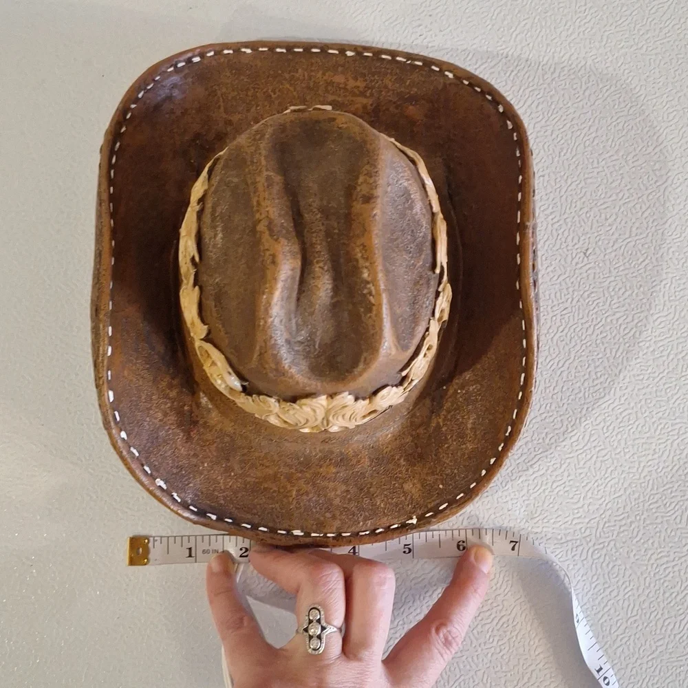 Vintage Western Cowboy Hat Nightlight Lamp